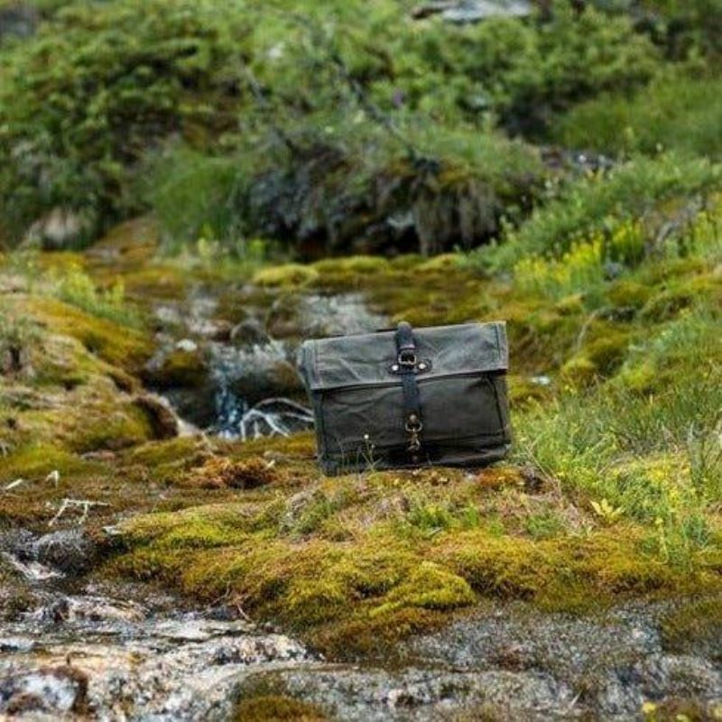 Sac Messager Toile Vintage Pour Ordinateur Portable Et Motobags