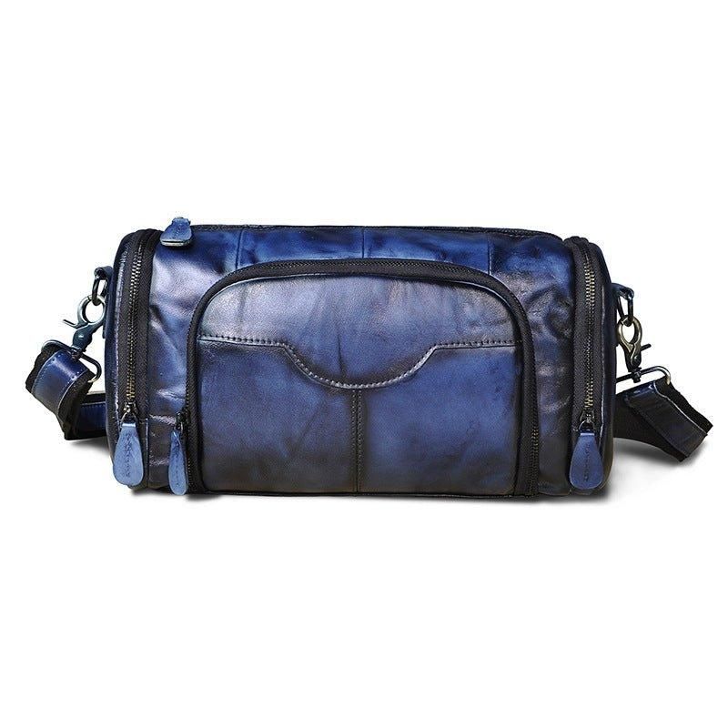Sac Messager Voyage Cuir Véritable Pour Homme
