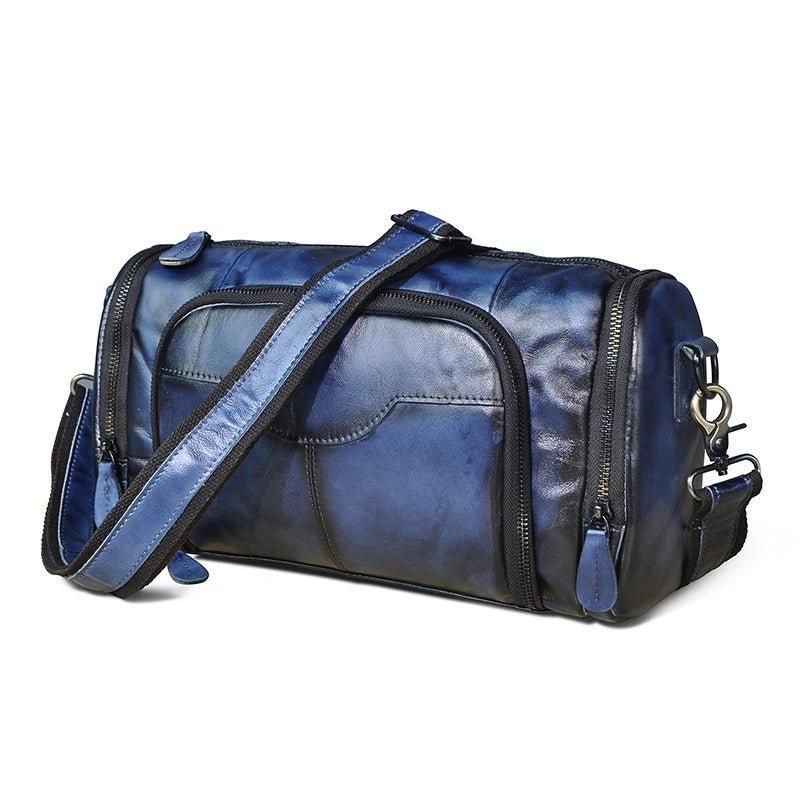 Sac Messager Voyage Cuir Véritable Pour Homme