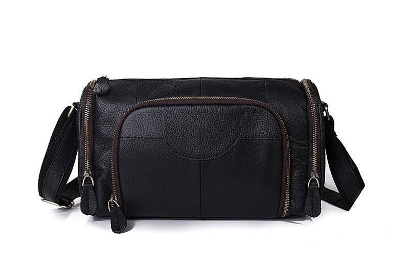 Sac Messager Voyage Cuir Véritable Pour Homme