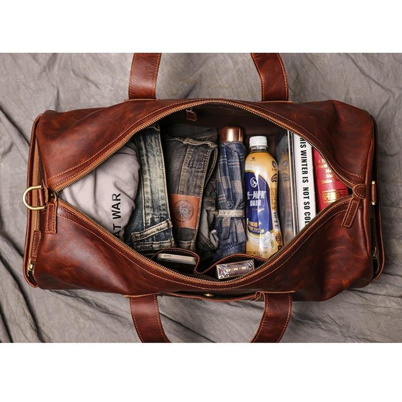 Sac Sport Peau Vache 21 Pouces