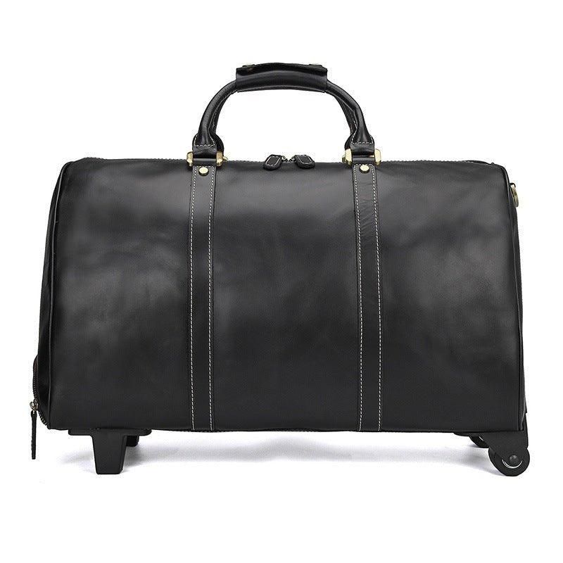 Sac Sport À Roulettes Cuir 20 Pouces