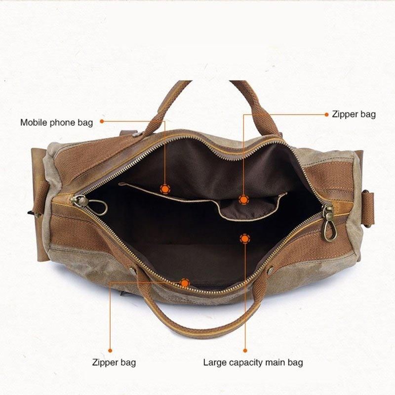 Sac Sport Week-end Toile Robuste