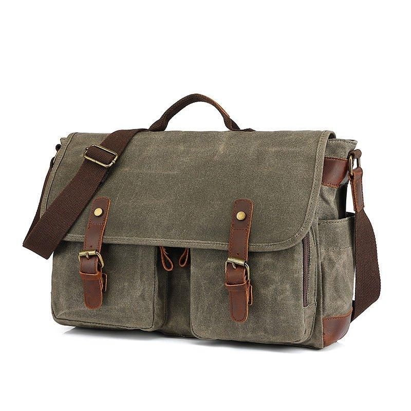 Sac Travail Pour Hommes Messenger Fit Ordinateur Portable 15.6 Pouces