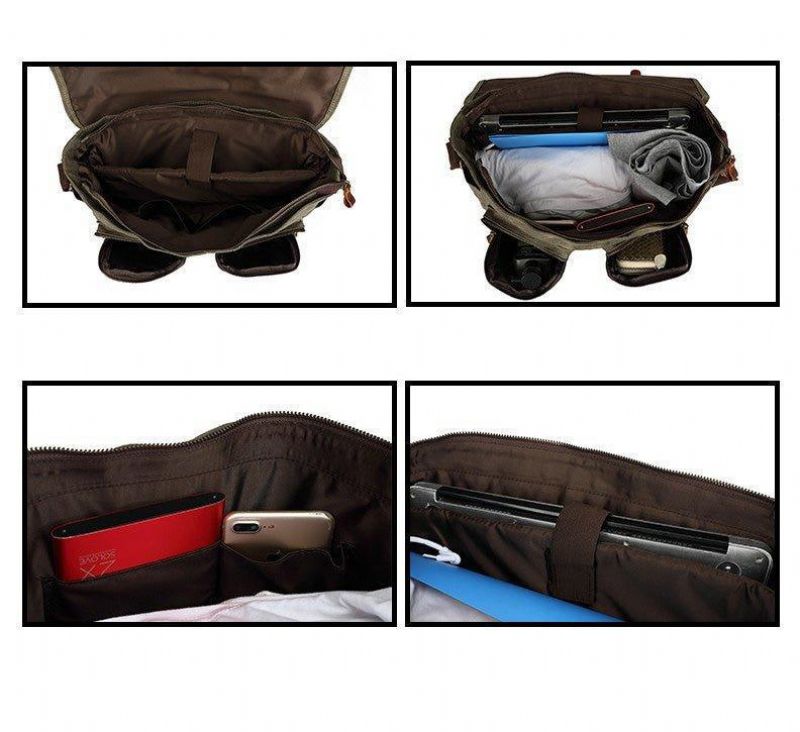 Sac Travail Pour Hommes Messenger Fit Ordinateur Portable 15.6 Pouces