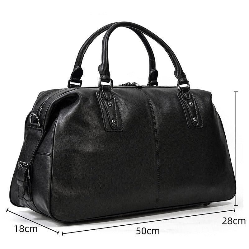 Sac Voyage Cuir Noir