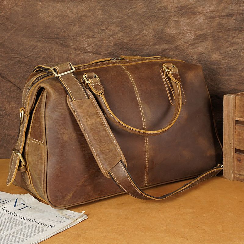 Sac Voyage Cuir Noir