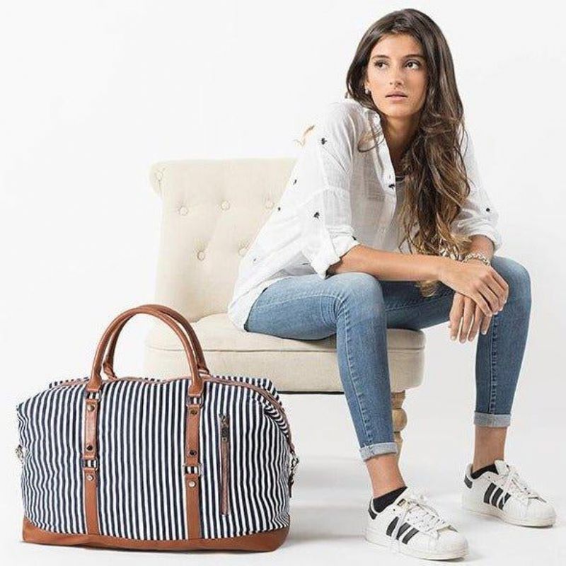 Sac Voyage Toile Pour Week-end