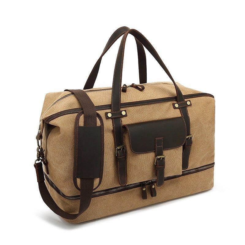 Sac Week-end Toile Avec Compartiment Inférieur Pour Chaussures