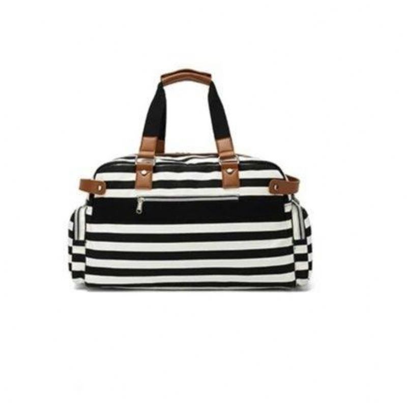 Sac Week-end Toile Pour Femme Avec Pochette Trolley