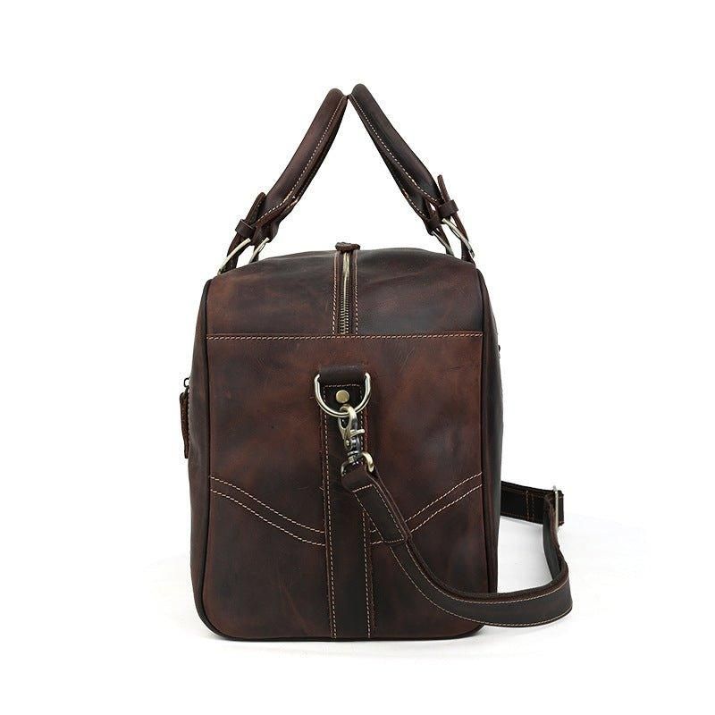Sac Week-end Voyage Cuir Vintage Pour Hommes