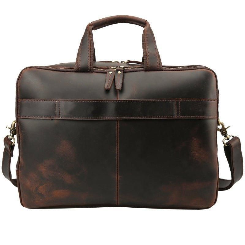 Sacoche Cuir Pour Homme Ordinateur Portable 17 Pouces