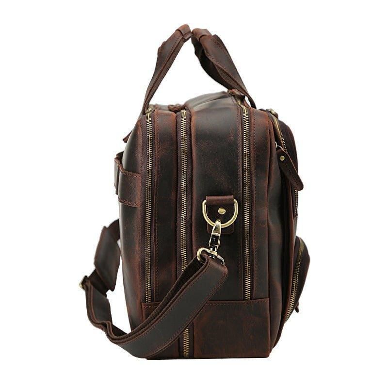 Sacoche Cuir Pour Homme Ordinateur Portable 17 Pouces