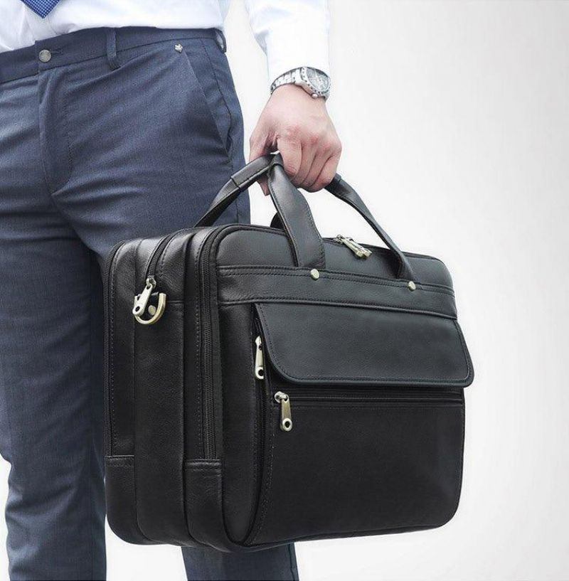 Sacs D'affaires Pour Hommes Adaptés À Un Ordinateur Portable 15.6 Pouces