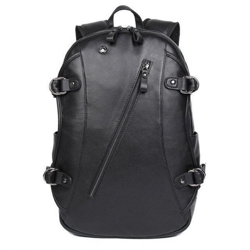 Sacs À Dos Cuir Pour Hommes L'école Avec Port Usb 15.6 Pouces