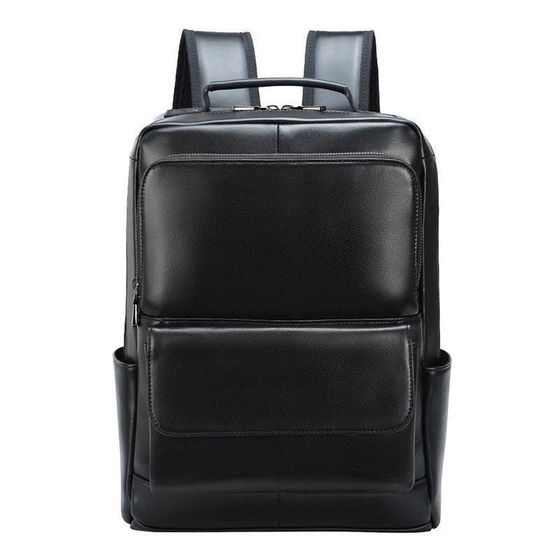 Sacs À Dos Pour Ordinateur Portable 14 Pouces Cuir Noir