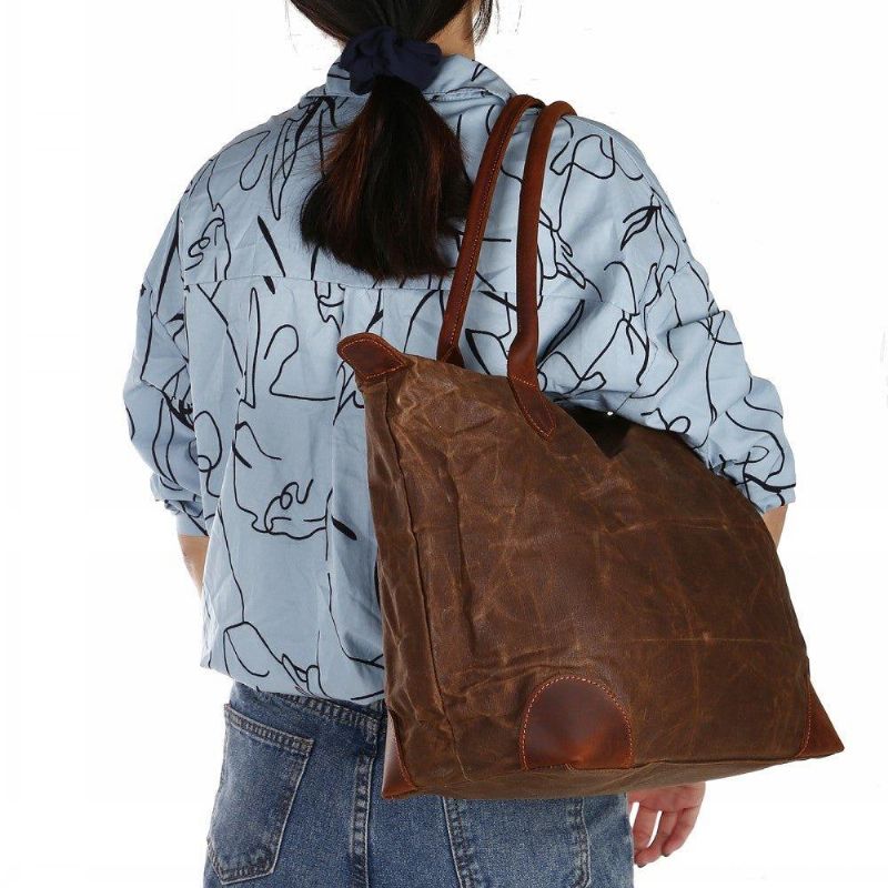 Sacs Fourre-tout Toile Avec Fermeture À Glissière