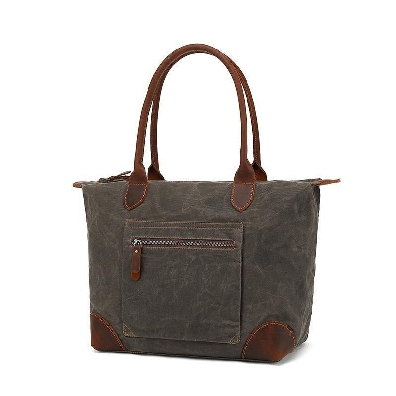 Sacs Fourre-tout Toile Avec Fermeture À Glissière