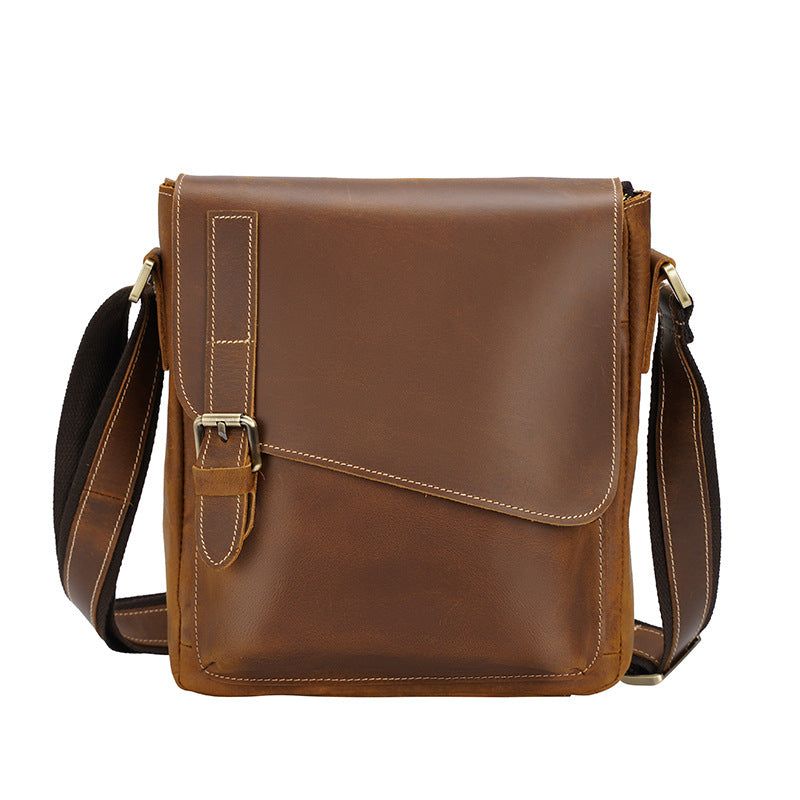 Sacs Pour Hommes Sac À Bandoulière Vintage Cuir Véritable