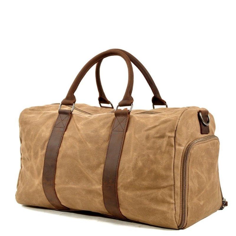 Sacs Sport Toile Cirée Avec Compartiment À Chaussures