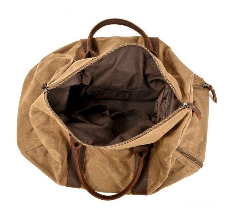 Sacs Sport Toile Cirée Avec Compartiment À Chaussures