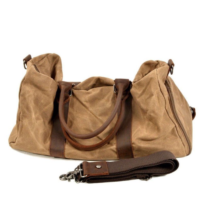 Sacs Sport Toile Cirée Avec Compartiment À Chaussures