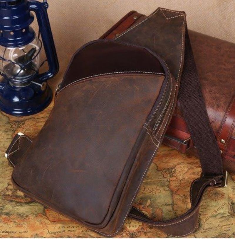 Sling Sac À Dos Bandoulière Cuir