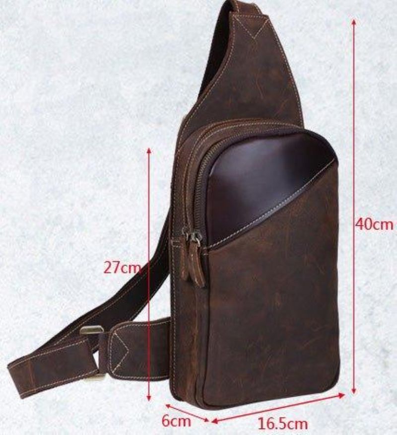 Sling Sac À Dos Bandoulière Cuir